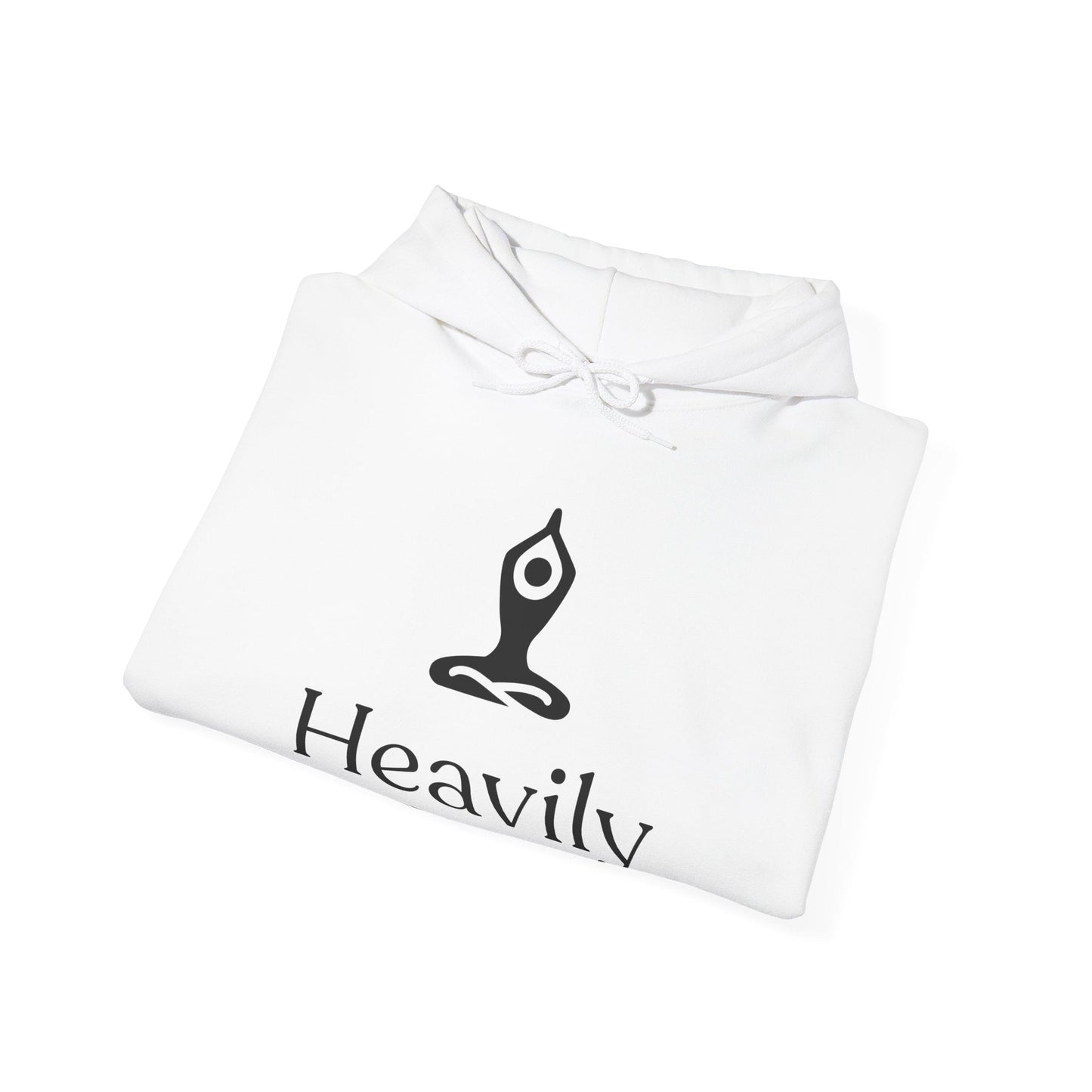 Heavily Meditated Unisex Hoodie - Cozy Spiritual Sweatshirt