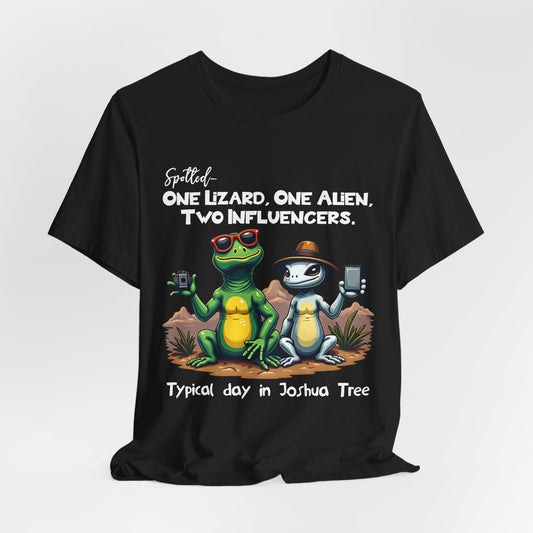 Joshua Tree T-Shirt- One Lizard and Two Influencers