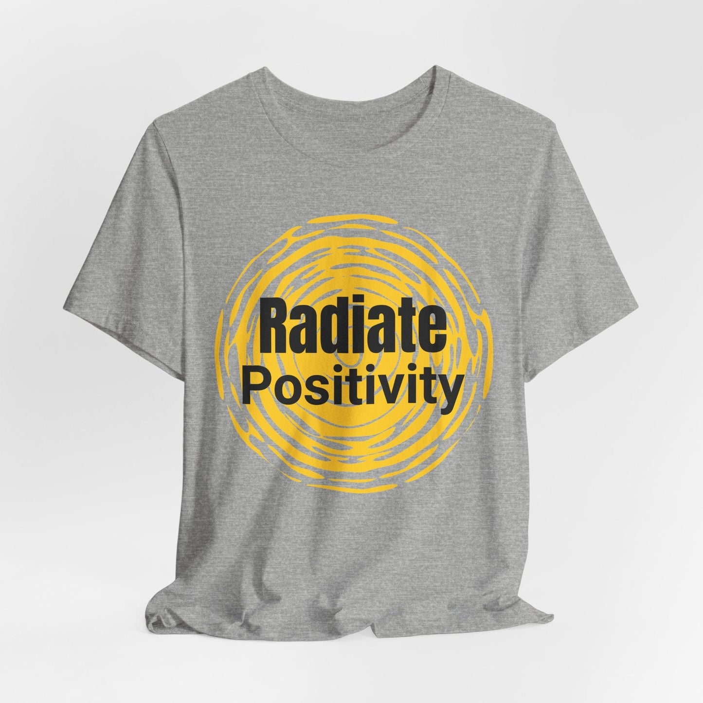 Radiate Positivity Unisex T-Shirt - Spread Good Vibes