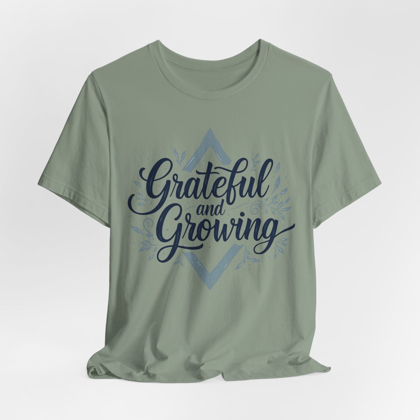 Grateful & Growing Tee | Positive & Comfortable Style