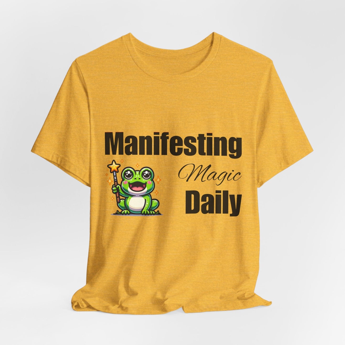 Manifesting Magic Daily Unisex Tee - Positive Vibes for Manifestation Enthusiasts