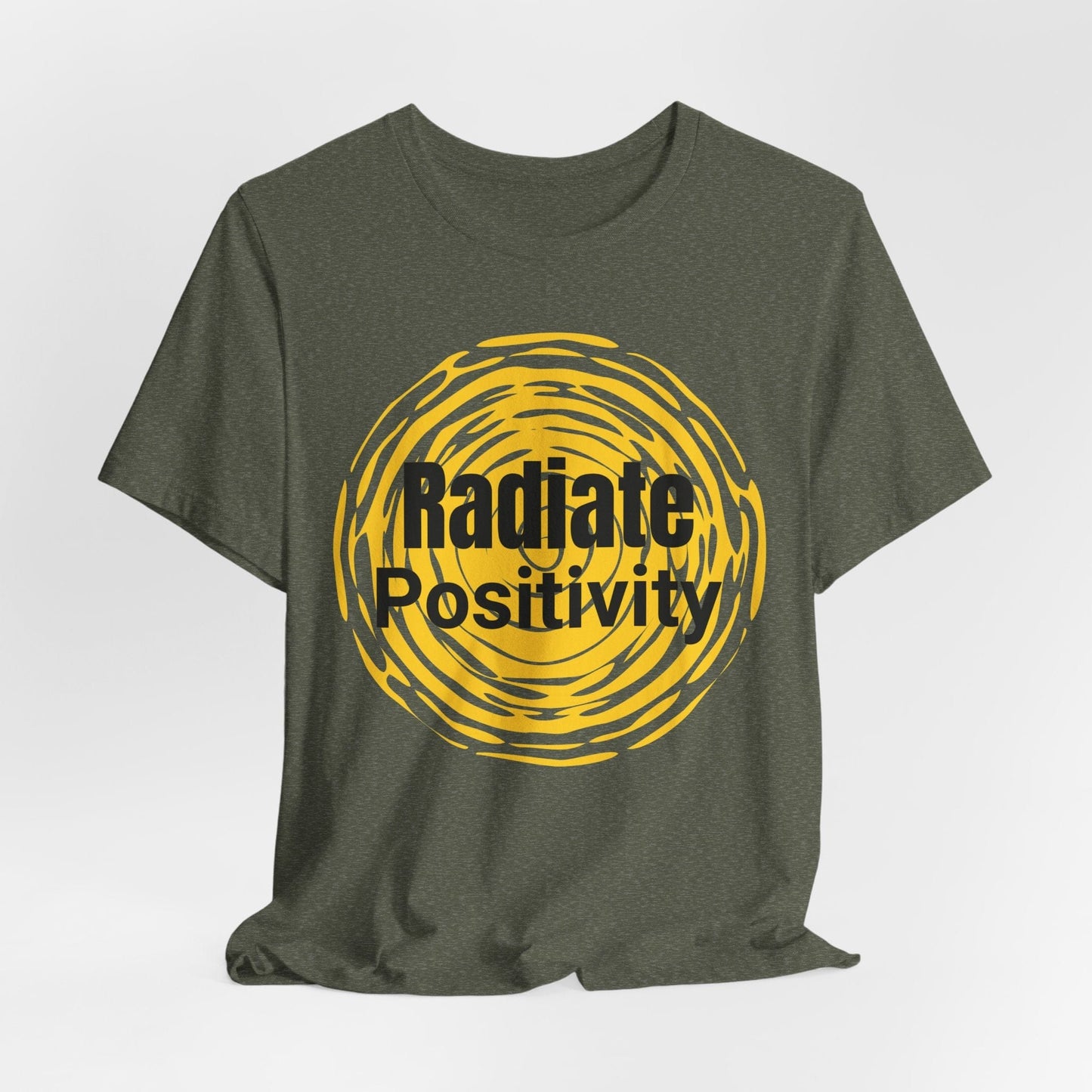 Radiate Positivity Unisex T-Shirt - Spread Good Vibes
