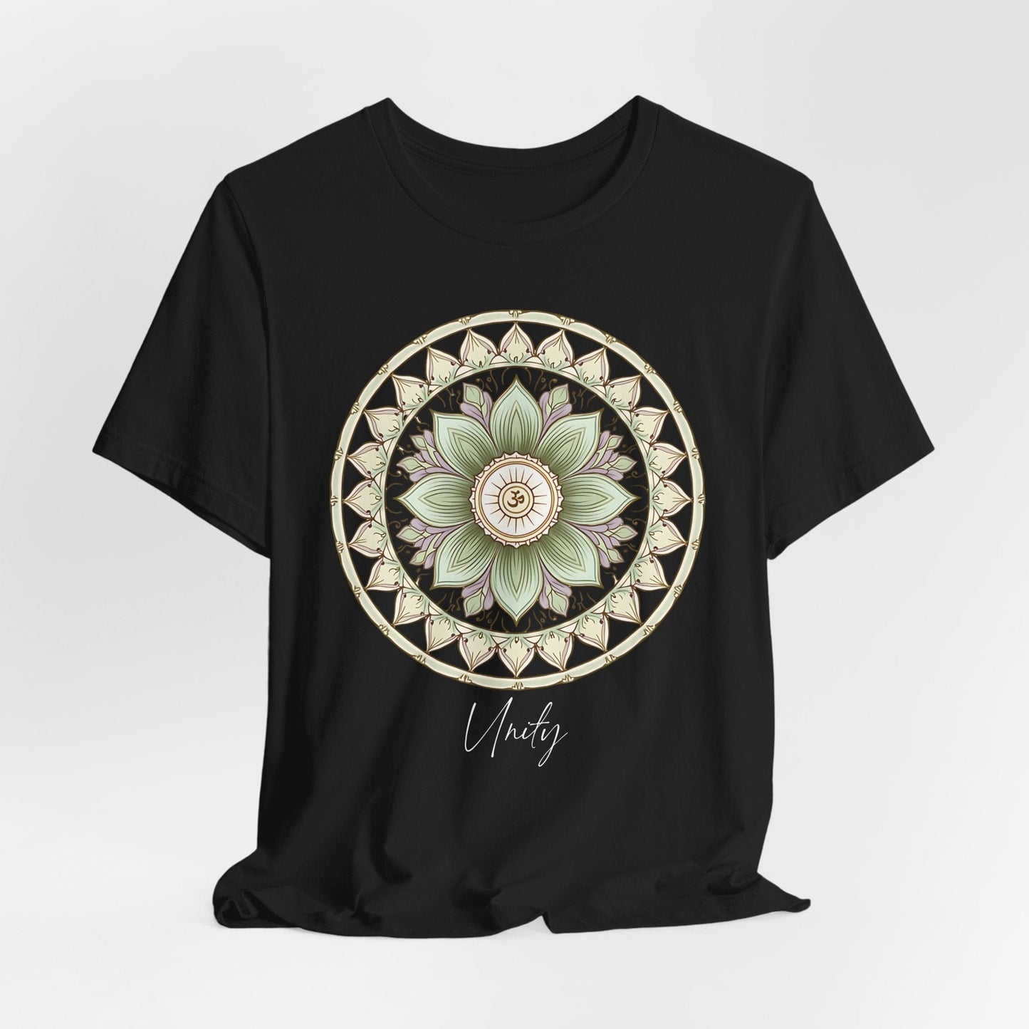 Mandala T-Shirt for Mindfulness and Yoga: Unity