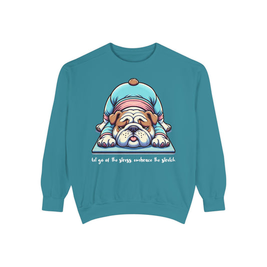 Bulldog Yoga Sweatshirt